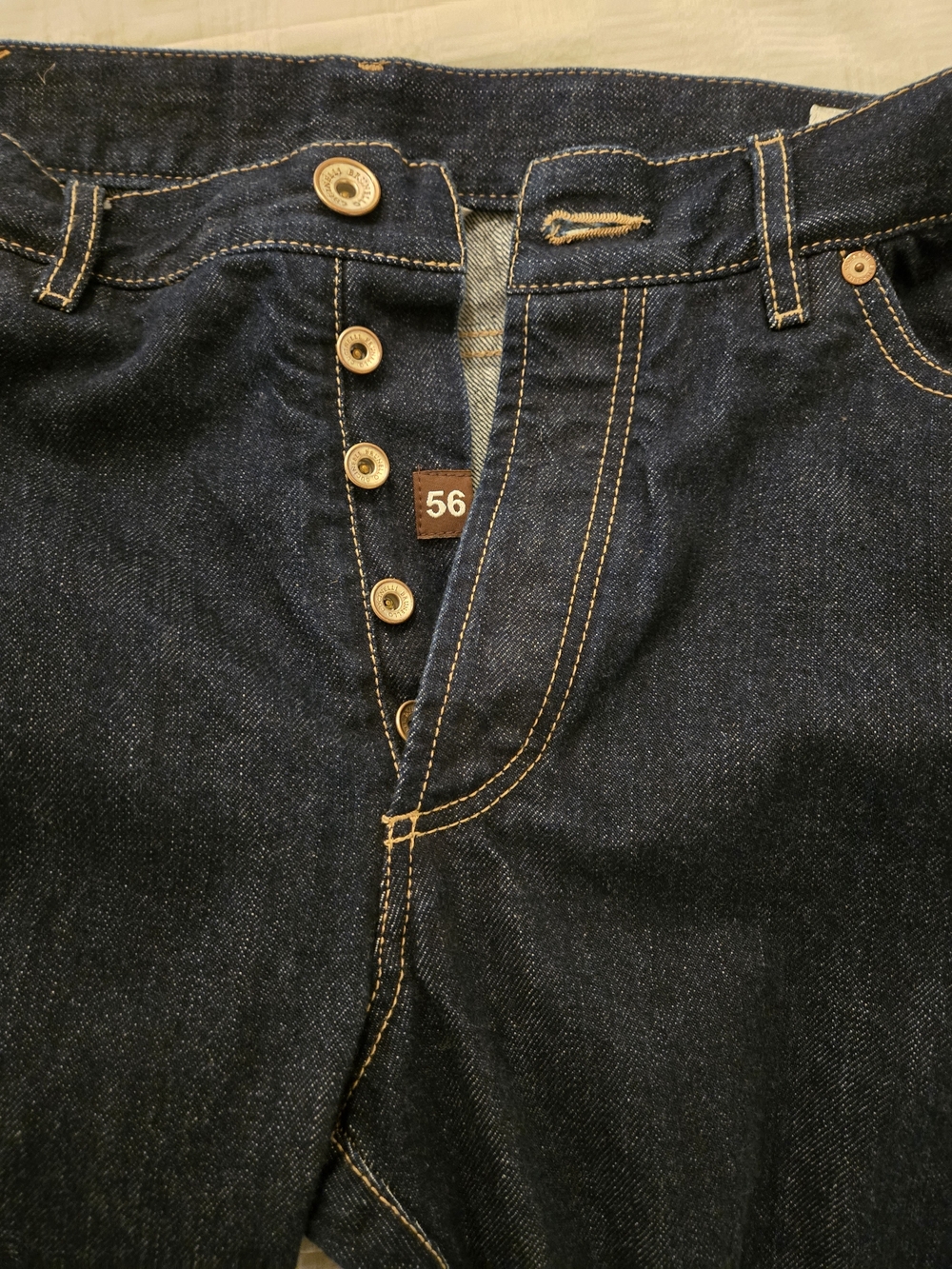 Brunello Cucinelli Dark Blue Relaxed Denim Jeans